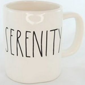Rae Dunn "Serenity" Mug